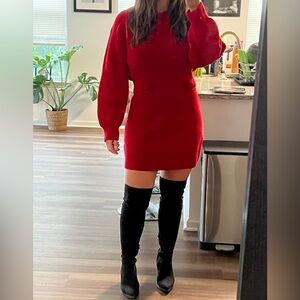 NWT Zara Red Co-ord Knit Set